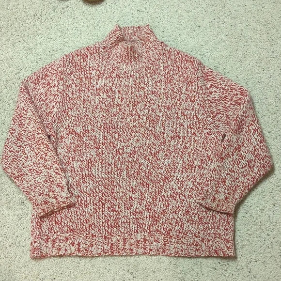 Vintage Eddie Bauer Wool Mock Turtleneck Sweater - Women's Size XXL - Picture 5 of 7